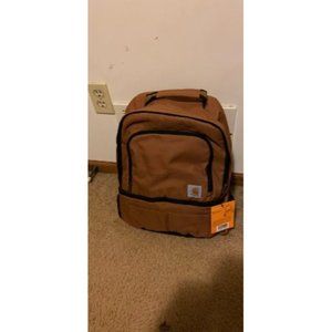 Carhartt Insulated 24 Can Two Compartment Cooler Backpack, Brown